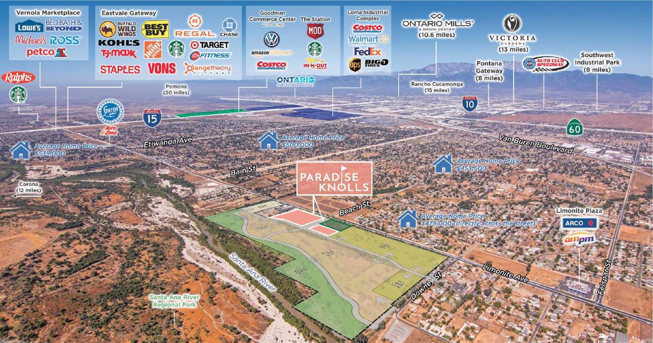 Land For Sale at SEC Limonite Ave & Beach St CommercialSearch